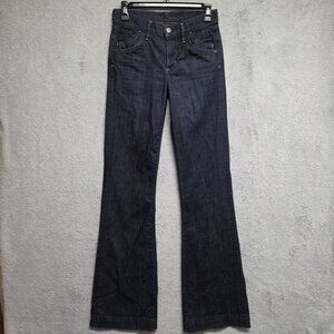Citizens of Humanity Jeans Womens 25 Hutton High Rise Wide Leg Stretch Denim